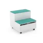 Move – Mobiles Aufbewahrungs- und Sitzsystem – Mirplay - Move turquesa