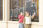Outdoor-Kreidetafel „Zug“ - Outdoor Kreidetafel „Zug“