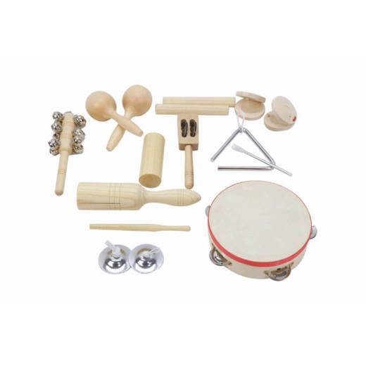 Percussion Set, 11 Instrumente Percussion Set, 11 Instrumente