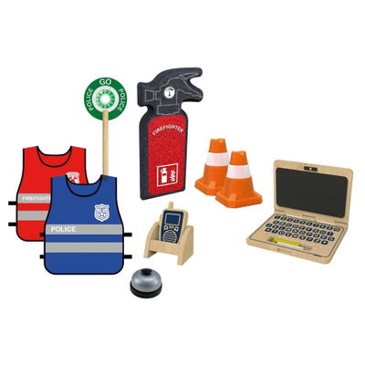 Rollenspiel Set „Feuerwehr & Polizei“