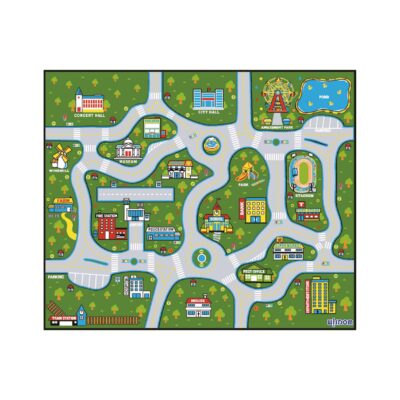 Stadtplan-Spielteppich