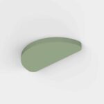 Velvet Halbkreis- 8er-Set – Akustikpaneele - Velvet CR gruen Acoustic Panel by Mirplay Acoustics Produkt 2 800x800