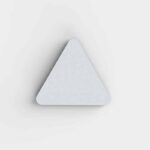 Velvet Dreieck – 8er-Set – Akustikpaneele - Velvet TR grau Acoustic Panel by Mirplay Acoustics Produkt 1 800x800