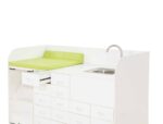 Wickelstation mit Treppe – Version C - Wickelstation – Version C1