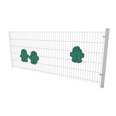 Zaun mit Applikationen – RECYCLED RC0921