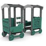 Spielhaus Waggon – RECYCLED RC1552 - b047 rc15521s