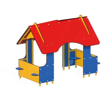 Buntes Spielhäuschen