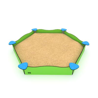 Sandkasten Sechseck - SOLO 0802-1