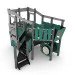 Spielhaus LKW mit Rutsche – RECYCLED RC1550 - eed4 rc15502s
