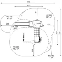Spielanlage mit Rutsche, Brücke und Kletterelementen - STEEL+ 1708 – Bild 7