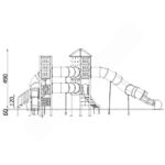 Hohe Multi-Kletteranlage 1332MP - hoher turm 11661mp nv11661mp w 7 2