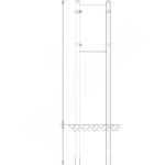 Infotafel, schmal, Metallpfosten - infotafel schmal metallpfosten nv5348de w 5 2