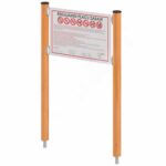 Orbis Infotafel, breit, Holzpfosten - orbis infotafel breit holzpfosten nv5350de w 2