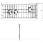 Robuster Spielplatzzaun – PARK 0920 - rc0921front (2)