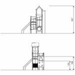 Spiel- und Kletterturm – RECYCLED RC1449 - rc1449front