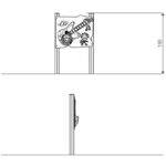 Spielwand Musik Gitarre – RECYCLED RC1560 - rc1560front