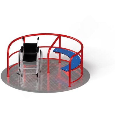 Rolli-Karussell mit Sitzbank