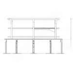 Rolli-Karussell mit Sitzbank - rolli karussell mit sitzbank nv3219z w 4 2