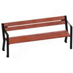Sitzbank Gladiator mit Lehne - sitzbank gladiator mit lehne nv50151 w 2 2