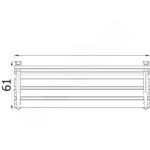 Sitzbank mit Armlehne, rustikal - sitzbank mit armlehne rustikal nv50111 w 6 2