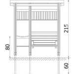 Sitzbank mit Wickeltisch - sitzbank mit wickeltisch nv3343 w 5 2