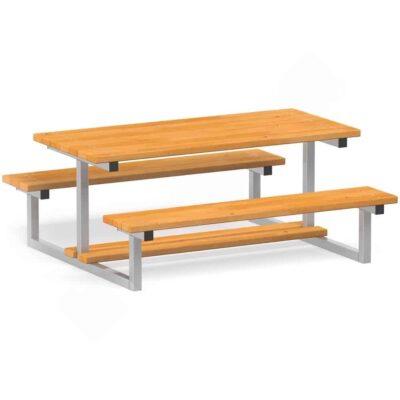 Sitzgruppe ohne Rückenlehne