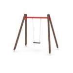 Schaukel mit Schaukelsitz – WOODEN SWING WD1421-1 - wd1421 1c21s