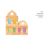 Licht-Bauquader, 12 Quader in 6 Pastellfarben - 0122 | LICHTBAUQUADER PASTELL (12 Teile) 1