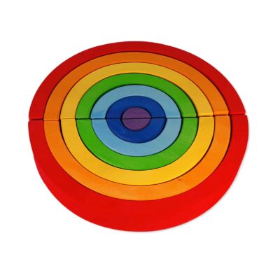 Regenbogen Vollkreis/Halbkreis (14/7-teilig)