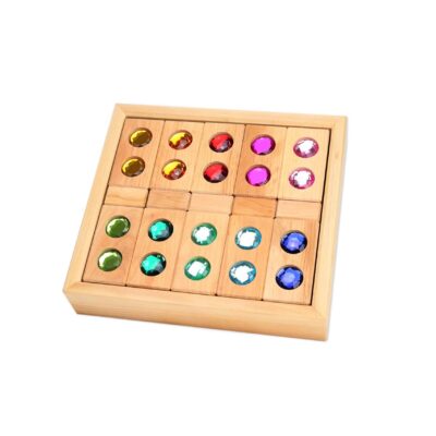 Kleine Farbenstrasse mit Ausblick, 25-teilig