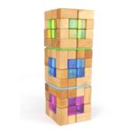 Winkelwürfel Natur, 24 teilig - 0166N | WINKELWÜRFEL bunt (24 Teile) 1