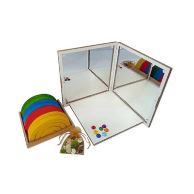 Spiegelkoffer-Set, 153 teilig