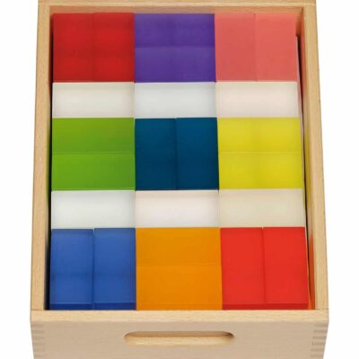 Lumi Quader im Holzkasten