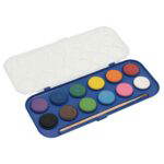Wasserfarbkasten 12 Farben - 112 01300 01