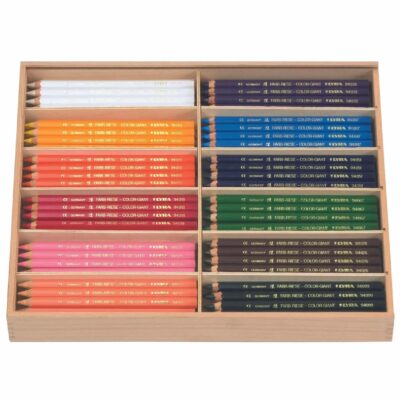 Farb-Riesen bunt - 144 Stück im Holzkasten | LYRA