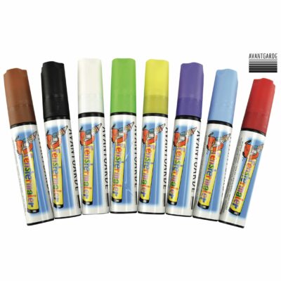 Fenstermaler - Set 8 Stück