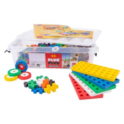 PlusPlus Midi 200 Steine, 20 Räder und 5 Platten