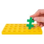 PlusPlus Midi Bauplatten, 10 Stück, 5 Farben - 25115 3 2
