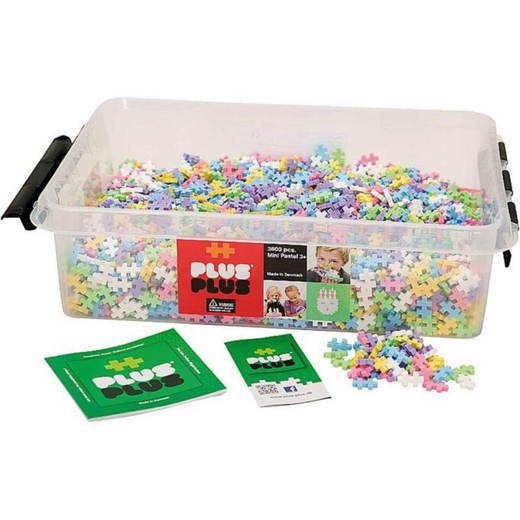 25117-3 PlusPlus Mini Pastell 3600 Bausteine - 25117 3