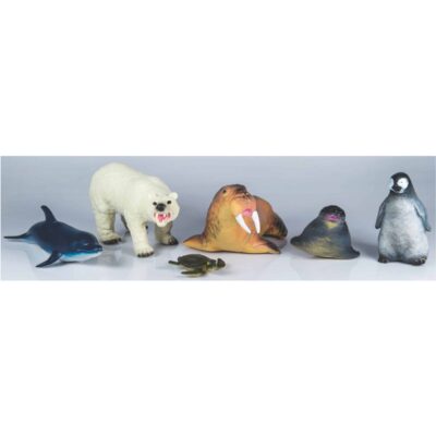 Ozean-Tiere-Set, 6-teilig