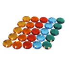 Riesenfunkelsteine glänzend