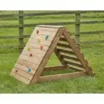 Kletter-Dreieck mit Leiter und Klettergriffen - 34058 2