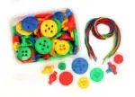 Fädelknöpfe 148 Teile - 35100 faedelknoepfe dragontoys bunt 1920x1920