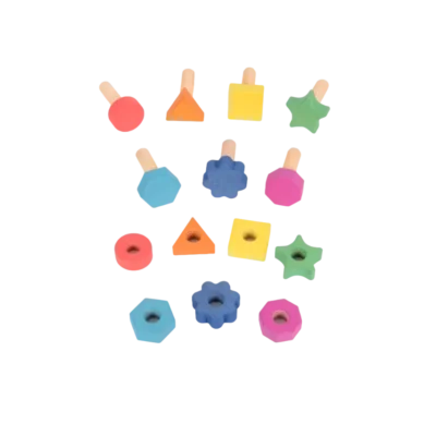 Regenbogen Holzmutter & Schrauben