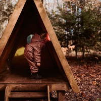 Spielhaus aus Holz - Forest Fern Peephole – Bild 5