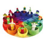 Blumenkinder aus Filz, Herbst, 3 tlg. - 50083H | BLUMENKINDER HERBST (3 Teile) 1