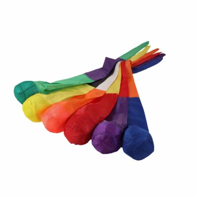 Regenbogen-Kometenbälle 6er Set