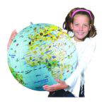 Riesenglobus aufblasbar 50cm - 661 81 aw1