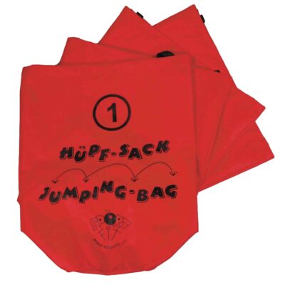 Hüpfsack-Set mit Nummern - 4 Stück