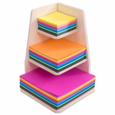 Papier-Ständer aus Holz